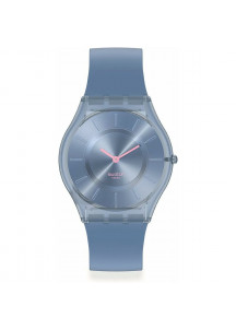 Ladies' Watch Swatch DENIM BLUE (Ø 34 mm)