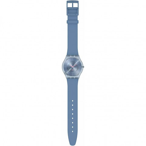 Ladies' Watch Swatch DENIM BLUE (Ø 34 mm)