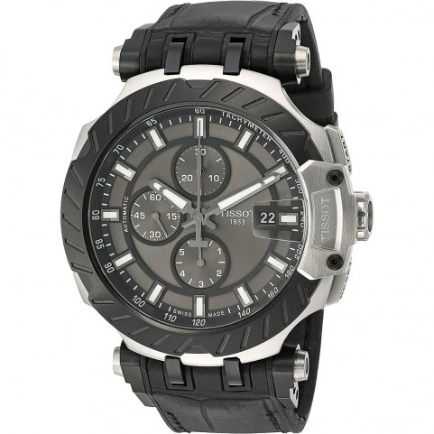 Men's Watch Tissot T-RACE AUTOMATIC CHRONOGRAPH Black (Ø 45 mm)