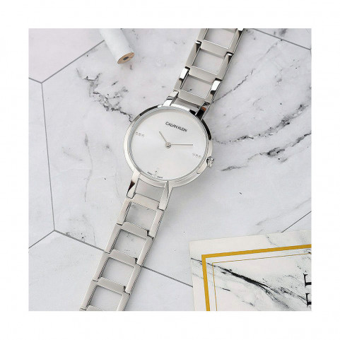 Ladies'Watch Calvin Klein CHEERS - 9 Diamonds (Ø 32 mm)