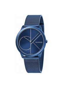 Men's Watch Calvin Klein K3M51T5N Blue (Ø 40 mm)