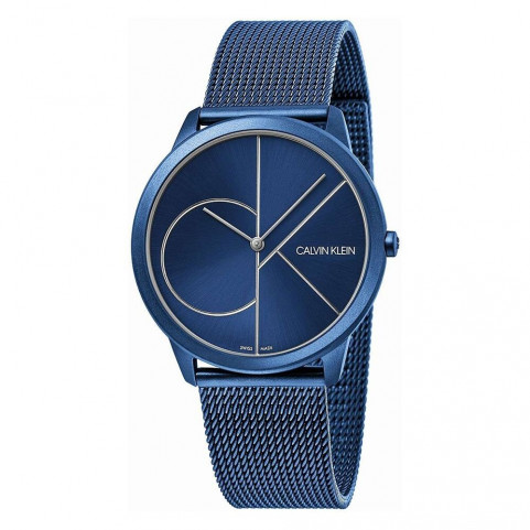 Men's Watch Calvin Klein K3M51T5N Blue (Ø 40 mm)