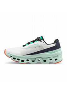 Running Shoes for Adults On Running Cloudmonster Aquamarine Lady