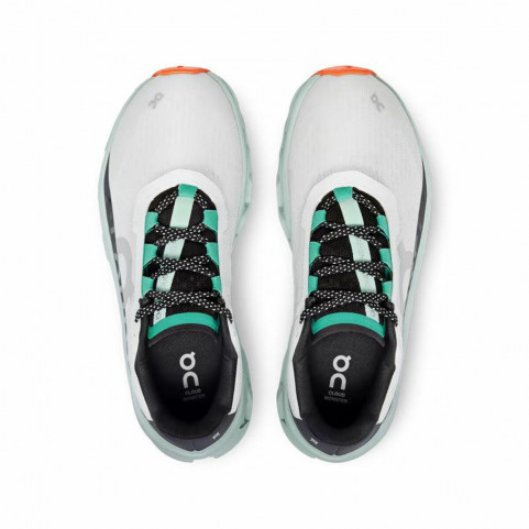 Running Shoes for Adults On Running Cloudmonster Aquamarine Lady