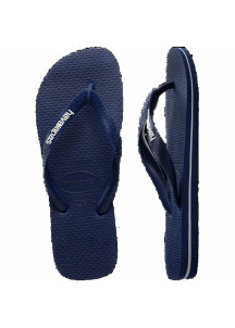 Men's Flip Flops Havaianas Logo Blue