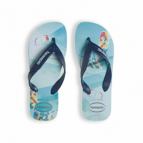 Men's Flip Flops Havaianas Surf Aguamarina Aquamarine