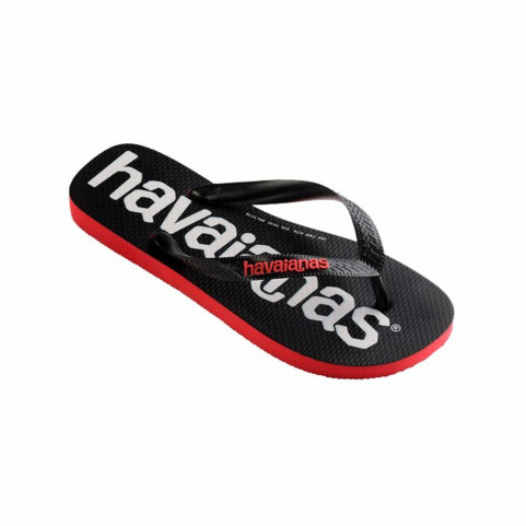 Women's Flip Flops Havaianas Logomania  Black