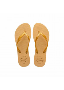 Women's Flip Flops Havaianas Fantasia Gloss Golden