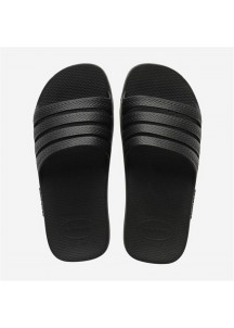 Flip Flops for Children Havaianas Slide Stradi Black