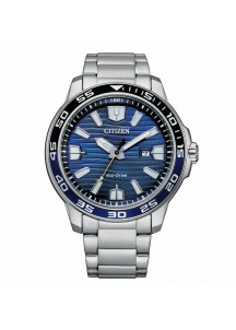 Men's Watch Citizen AW1525-81L Silver Blue