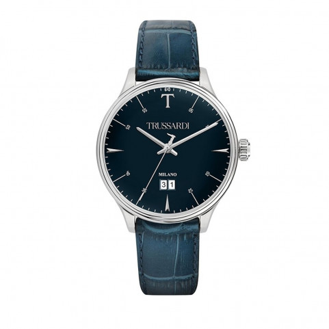 Men's Watch Trussardi T-COMPLICITY Blue (Ø 41 mm)