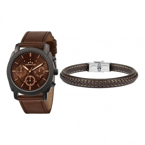 Men's Watch Chronostar FORCE SPECIAL PACK Brown