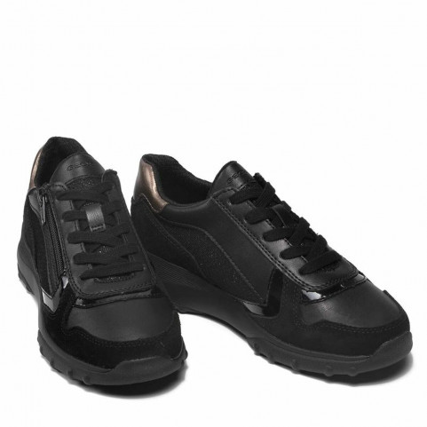 Women’s Casual Trainers Geox Alleniee Black