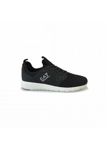 Sports Trainers for Women Armani Woven Black