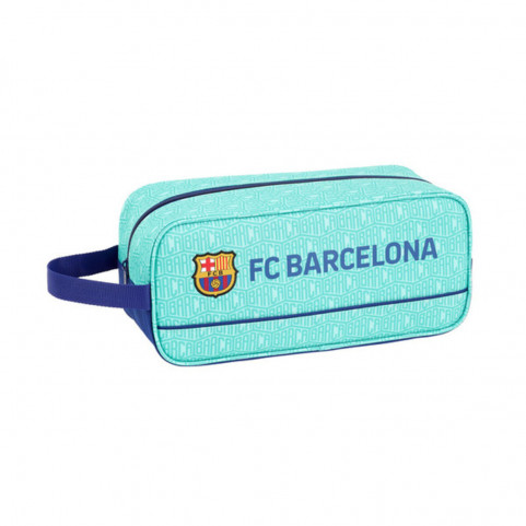 Travel Slipper Holder F.C. Barcelona Turquoise (34 x 15 x 14 cm)