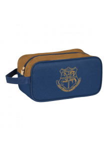 Travel Slipper Holder Harry Potter Magical Brown Navy Blue (29 x 15 x 14 cm)