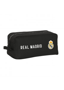 Travel Slipper Holder Real Madrid C.F. Corporativa Black 34 x 15 x 18 cm