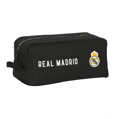 Travel Slipper Holder Real Madrid C.F. Corporativa Black 34 x 15 x 18 cm