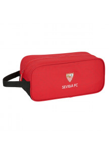 Travel Slipper Holder Sevilla Fútbol Club Black Red 34 x 15 x 14 cm