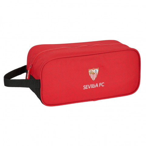 Travel Slipper Holder Sevilla Fútbol Club Black Red 34 x 15 x 14 cm