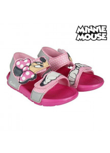 Beach Sandals Minnie Mouse Pink