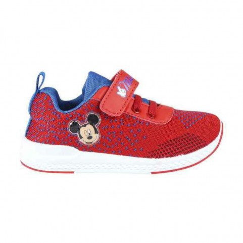 Sports Shoes for Kids Mickey Mouse Red