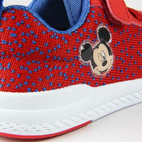 Sports Shoes for Kids Mickey Mouse Red