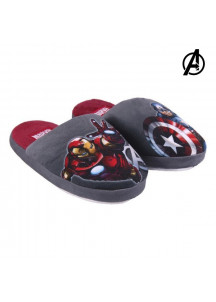 House Slippers The Avengers Grey