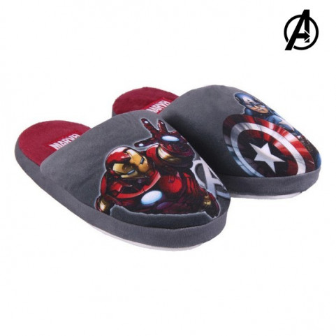 House Slippers The Avengers Grey