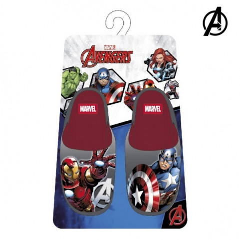 House Slippers The Avengers Grey