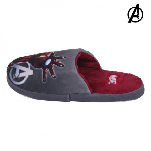 House Slippers The Avengers Grey