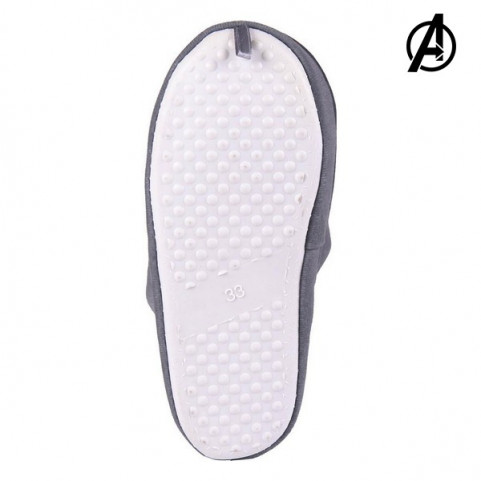 House Slippers The Avengers Grey