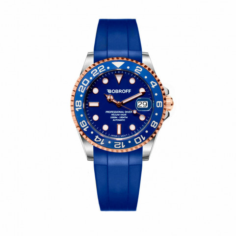 Unisex Watch Bobroff BF0006-CA Blue (Ø 41 mm)