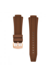 Watch Strap Bobroff BFS026 Brown