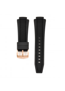 Watch Strap Bobroff BFS027 Black