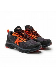 Running Shoes for Adults Kelme Cushion Travel Orange/Black