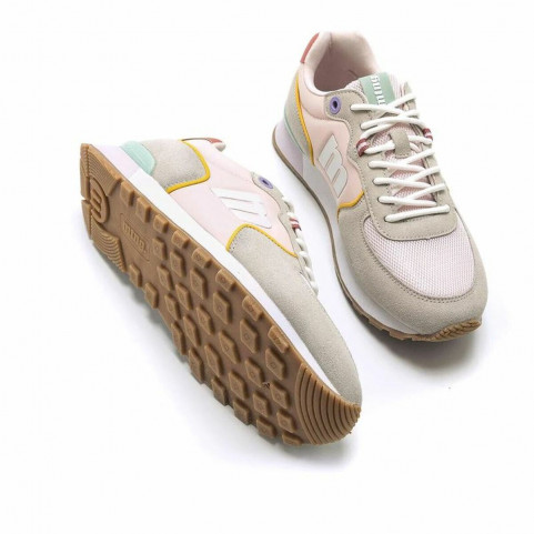 Women's casual trainers Mustang Attitude Nilino Beige