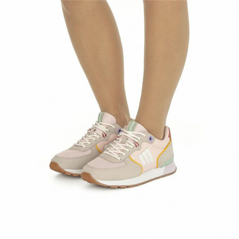 Women's casual trainers Mustang Attitude Nilino Beige