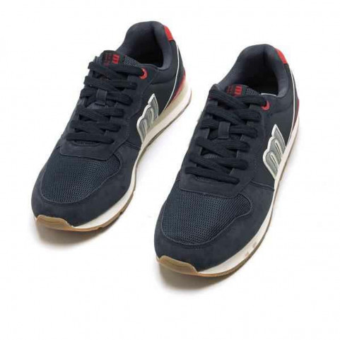 Men’s Casual Trainers Mustang Attitude Camesh Navy Blue