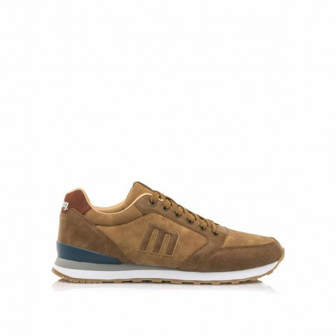 Men’s Casual Trainers Mustang Attitude Karelu Leather Light brown