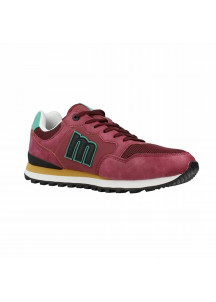 Men’s Casual Trainers Mustang Attitude Fable Red Burgundy