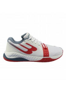 Adult's Padel Trainers Bullpadel Beker 23V White Men