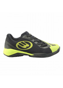 Adult's Padel Trainers Bullpadel Vertex Grip 23V Black Yellow Men