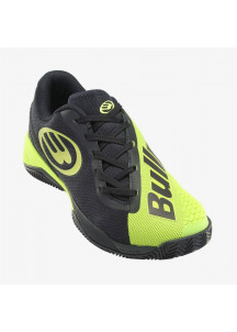 Adult's Padel Trainers Bullpadel Vertex Grip 23V Black Yellow Men