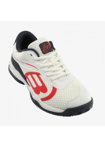 Adult's Padel Trainers Bullpadel Beker 23V White Men