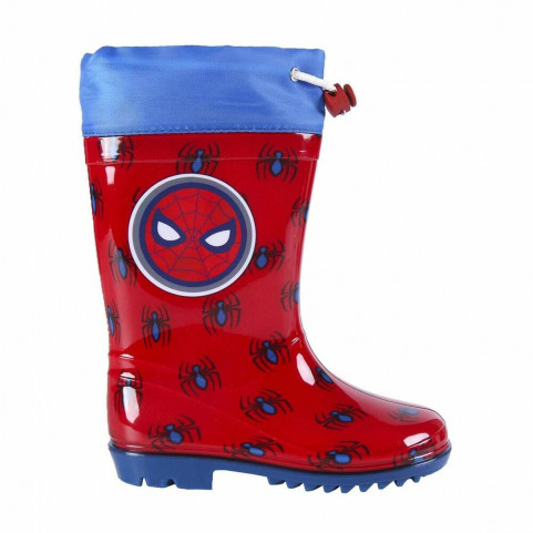 Children's Water Boots Spiderman Red