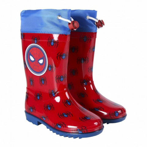 Children's Water Boots Spiderman Red