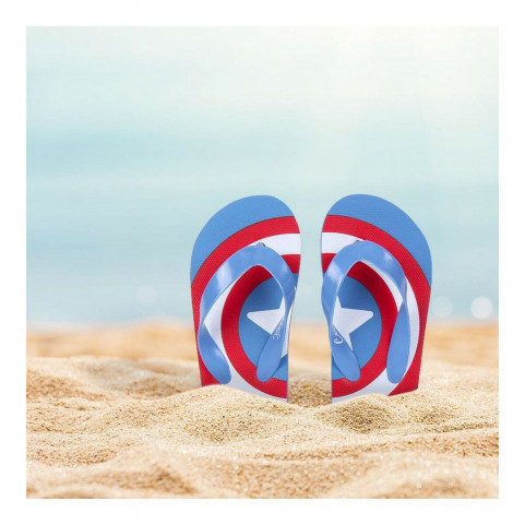 Flip Flops for Children The Avengers Blue