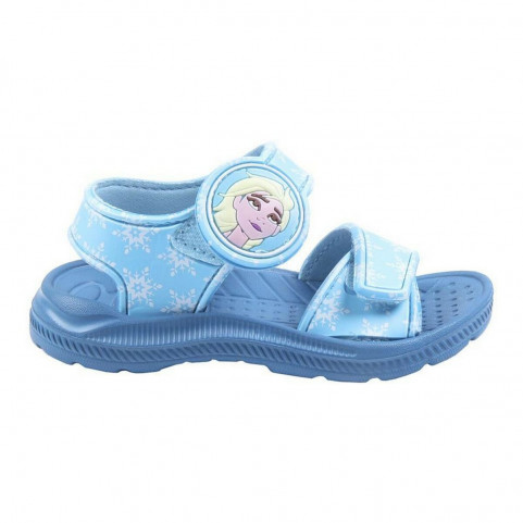 Beach Sandals Frozen Blue