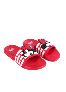 Swimming Pool Slippers Minnie Mouse Red